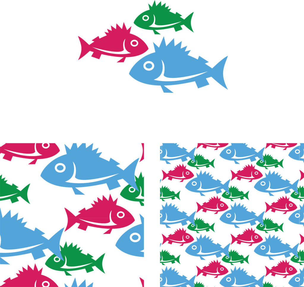 Color Fish Pattern - Valerie Kolomiets