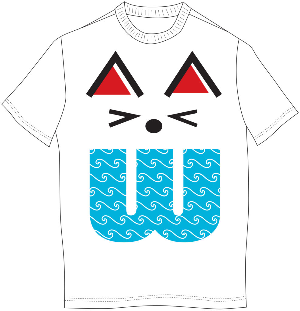 Mew W Cat Logo T-Shirt - Valerie Kolomiets